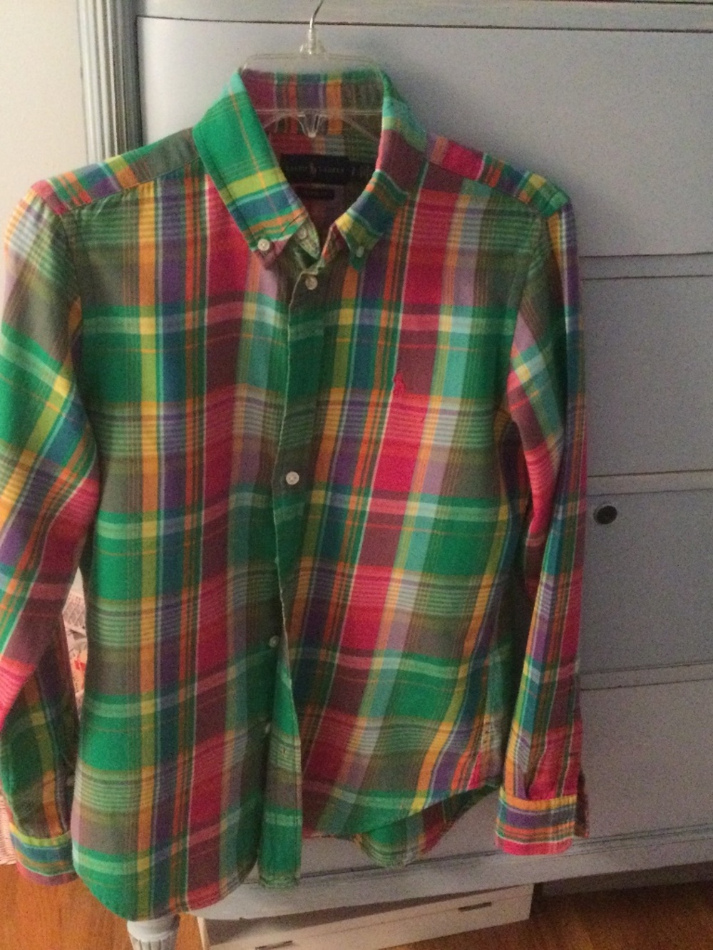 Womens Ralph Lauren Plaid Shirt SP